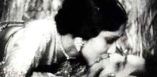 Bollywood first ever on screen kiss of Devika Rani and Himanshu Rai