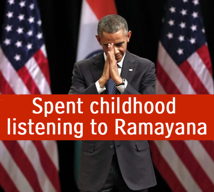 Spent childhood listening to Ramayana