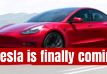 Tesla is finally coming