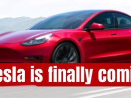 Tesla is finally coming