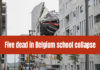Five dead in Belgium school collapse