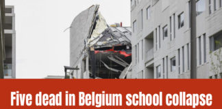 Five dead in Belgium school collapse