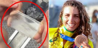 Jess Fox shared a video demonstrating how condoms can be used to repair a damaged kayak