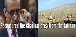 recaptured the Charikar area from the Taliban