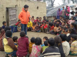 An 11-year-old boy who teaches 100 village and slum kids daily in his ‘Bal Choupal’