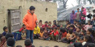 An 11-year-old boy who teaches 100 village and slum kids daily in his ‘Bal Choupal’
