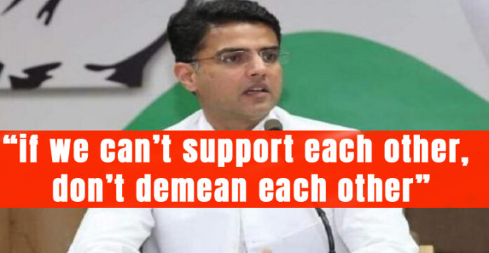 Sachin Pilot's Subtle Dig At Ashok Gehlot: 