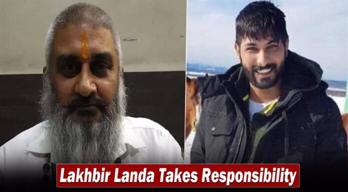 Lakhbir Singh Landa takes responsibility for Shiv Sena leader Sudhir Suri's killing