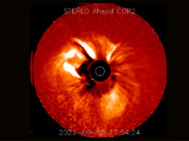 huge eruption from the sun hammers Venus