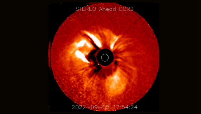 huge eruption from the sun hammers Venus